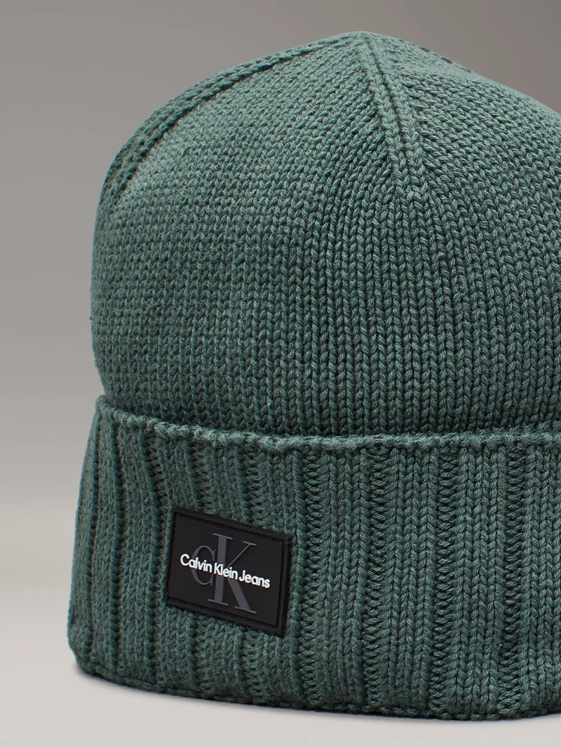 CALVIN KLEIN - Berretto in maglia - Verde