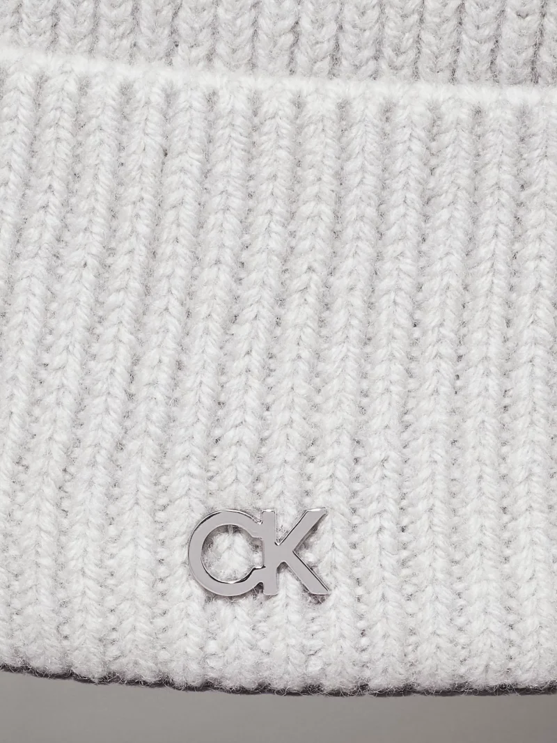 CALVIN KLEIN - Berretto in misto lana e cashmere