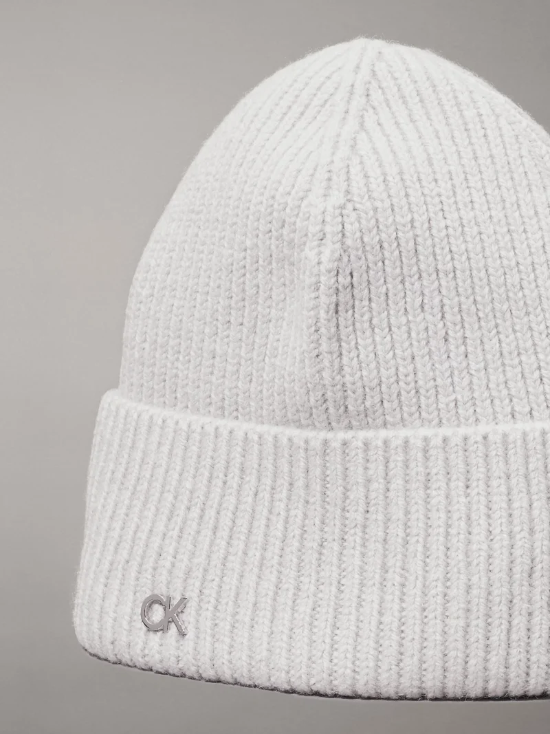 CALVIN KLEIN - Berretto in misto lana e cashmere