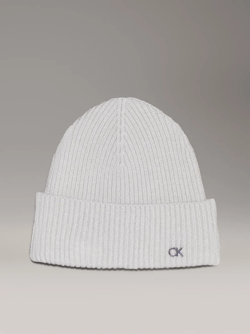 CALVIN KLEIN - Berretto in misto lana e cashmere