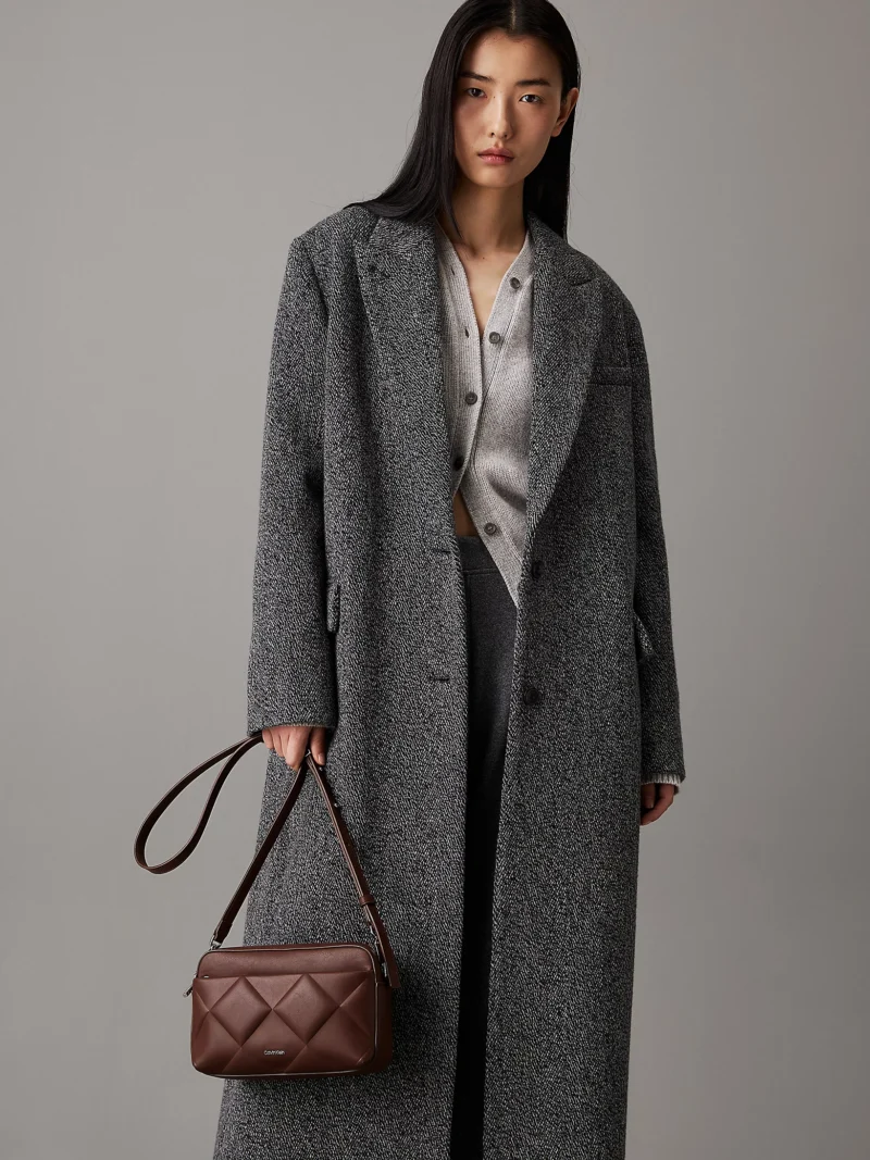 CALVIN KLEIN - Borsa a tracolla trapuntata
