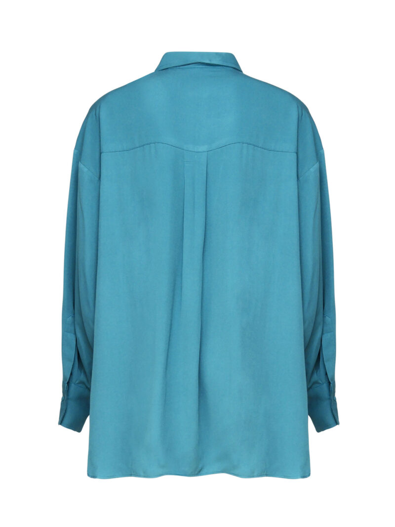MARIUCCIA MILANO - CAMICIA FLUIDA IN OTTANIO