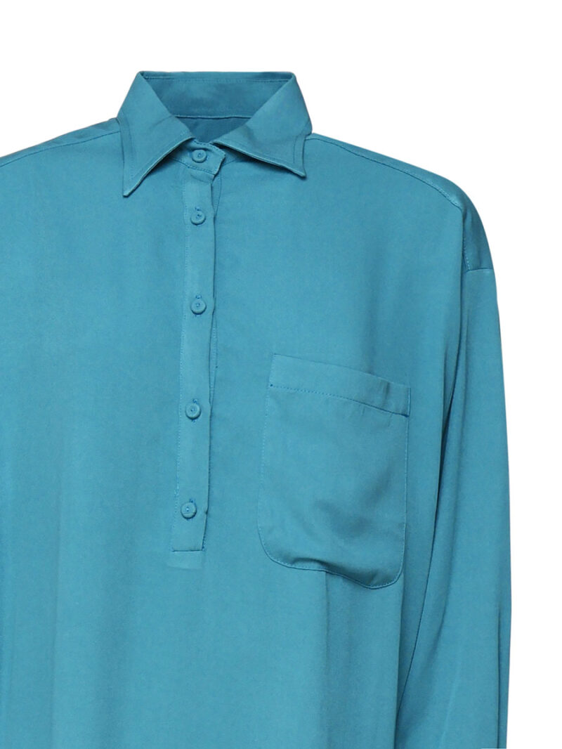 MARIUCCIA MILANO - CAMICIA FLUIDA IN OTTANIO