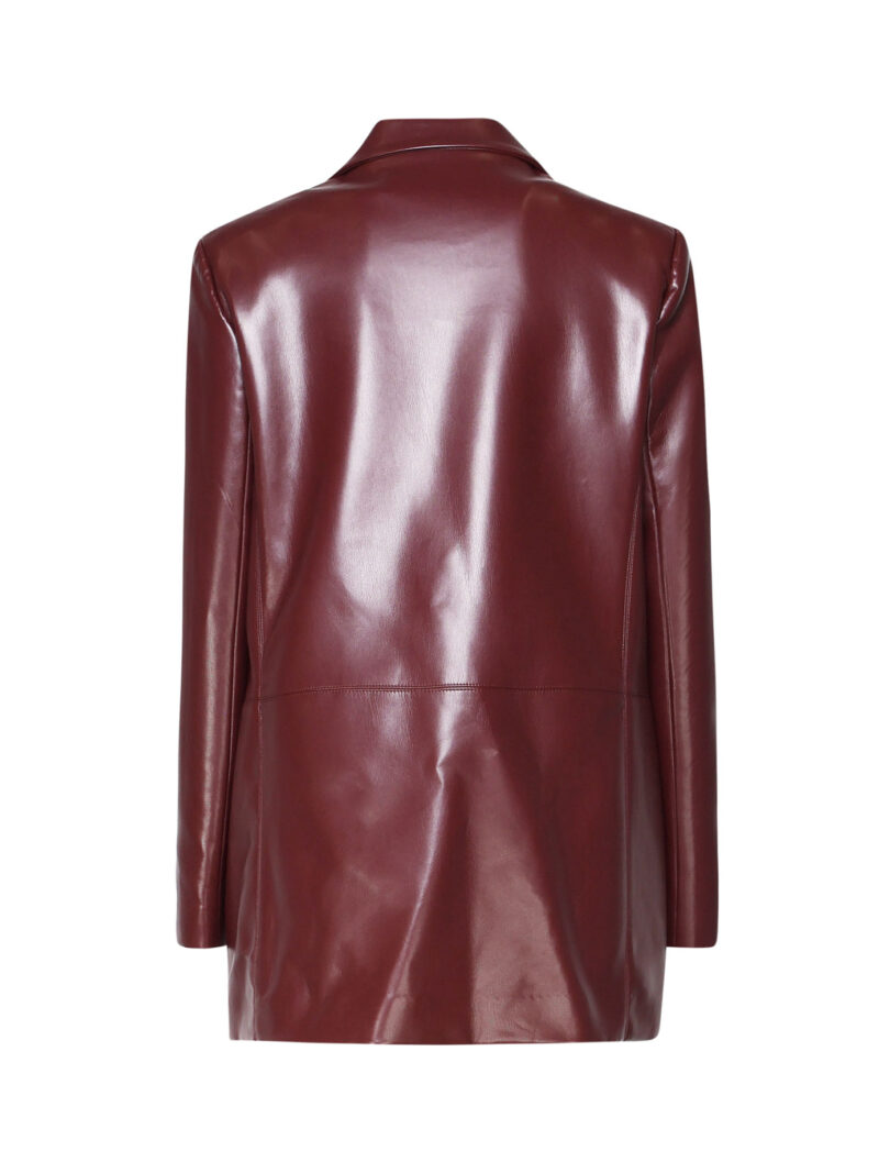 MARIUCCIA MILANO - GIACCA BLAZER IN ECOPELLE