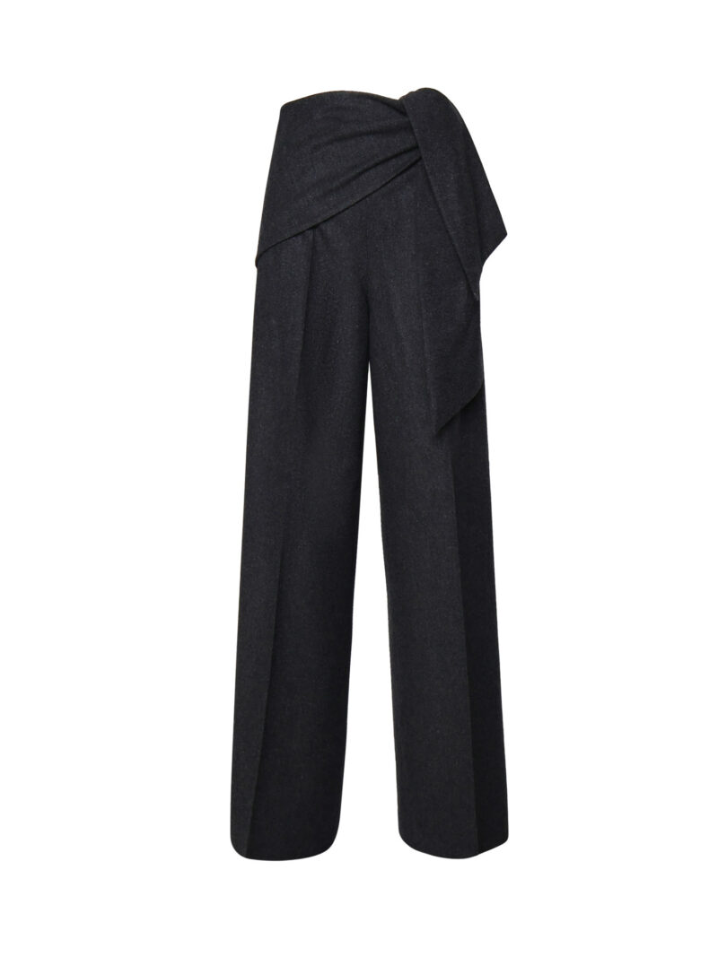 MAX MARA - PANTALONI ARSENIO RUNWAY IN LANA VERGINE