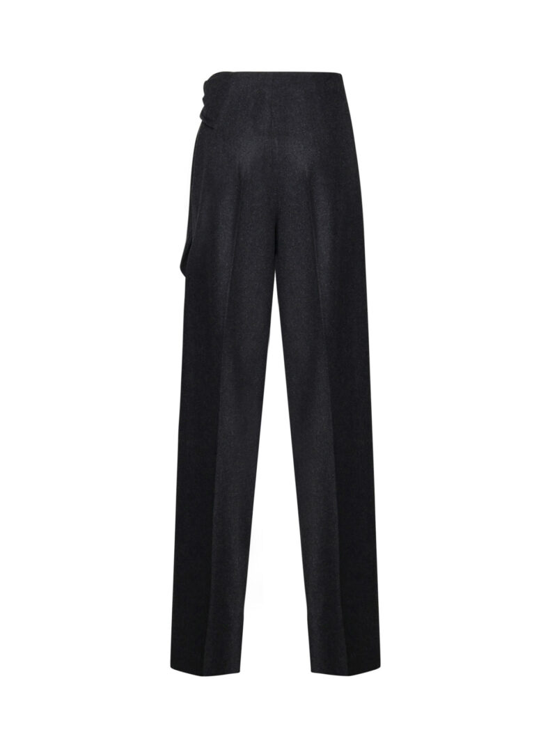 MAX MARA - PANTALONI ARSENIO RUNWAY IN LANA VERGINE