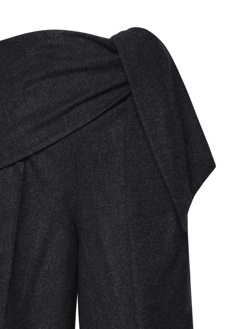 MAX MARA - PANTALONI ARSENIO RUNWAY IN LANA VERGINE