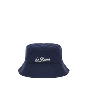 MC2 SAINT BARTH CAPPELLO ALLA PESCATORA IN MISTO LINO E COTONE blue 1 BOYY - Borse a mano - Arancione
