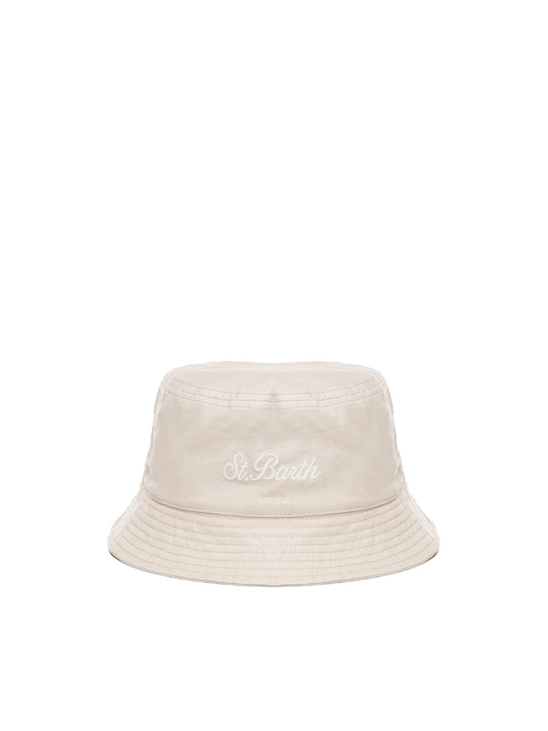 MC2 SAINT BARTH - CAPPELLO ALLA PESCATORA IN MISTO LINO E COTONE