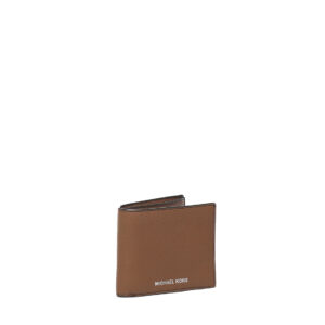 MICHAEL MICHAEL KORS - PORTAFOGLIO A LIBRO HUDSON IN PELLE MARTELLATA