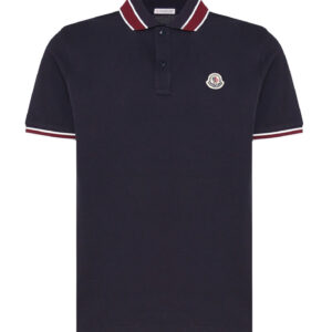 MONCLER - POLO CLASSICA IN COTONE