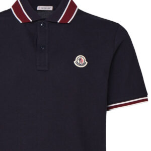 MONCLER - POLO CLASSICA IN COTONE