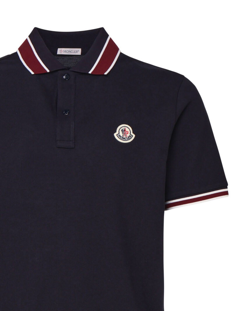 MONCLER - POLO CLASSICA IN COTONE