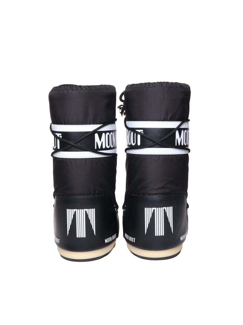 MOON BOOT - ICON BOOTS IN NYLON - NERO