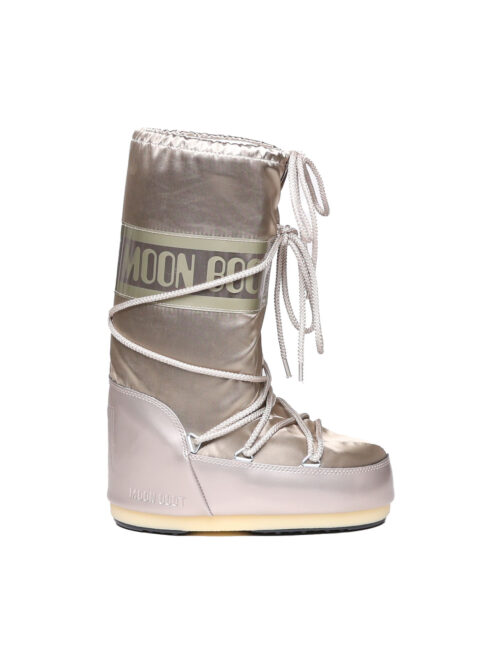 MOON BOOT ICON BOOTS IN NYLON1 MOON BOOT - ICON BOOTS IN NYLON - PLATINUM