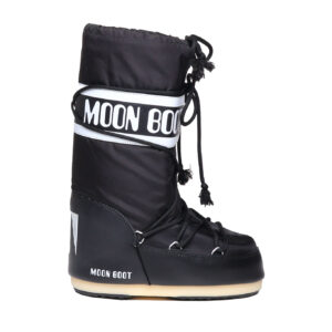 MOON BOOT - ICON BOOTS IN NYLON - NERO