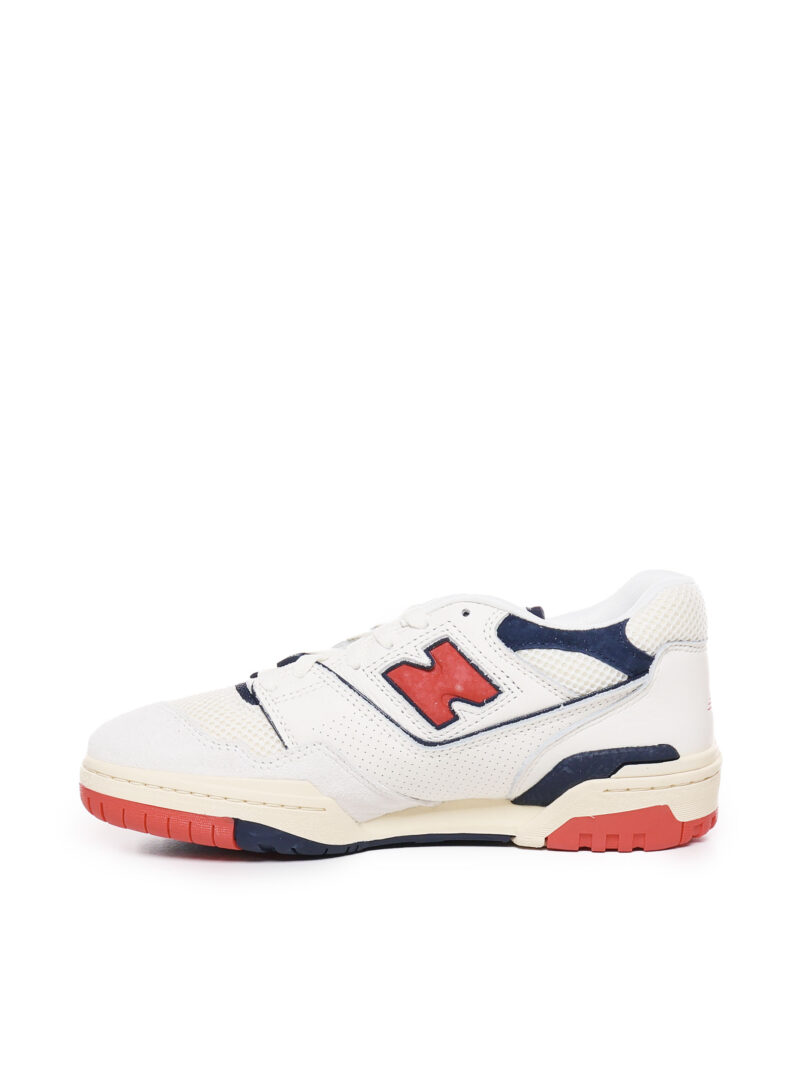NEW BALANCE SNEAKERS 550 IN PELLEbianco3 NEW BALANCE - SNEAKERS 550 IN PELLE