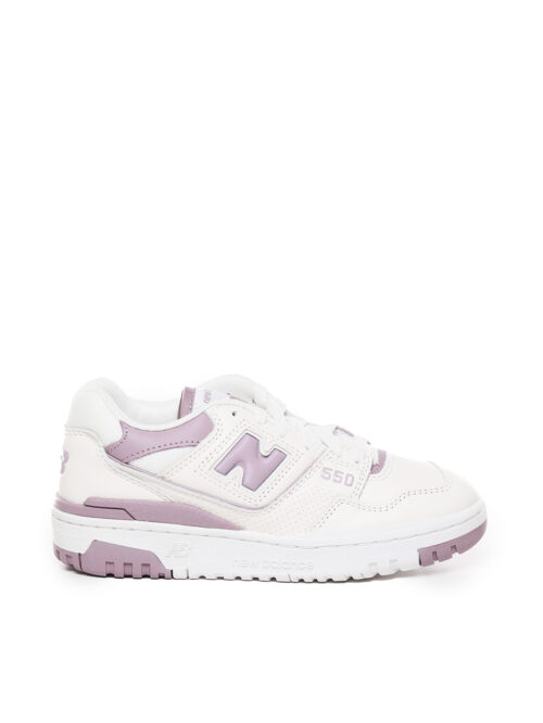 NEW BALANCE - SNEAKERS 550 IN PELLE - LILLA
