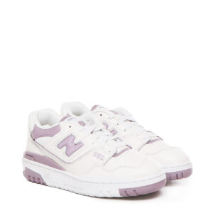 NEW BALANCE - SNEAKERS 550 IN PELLE - LILLA