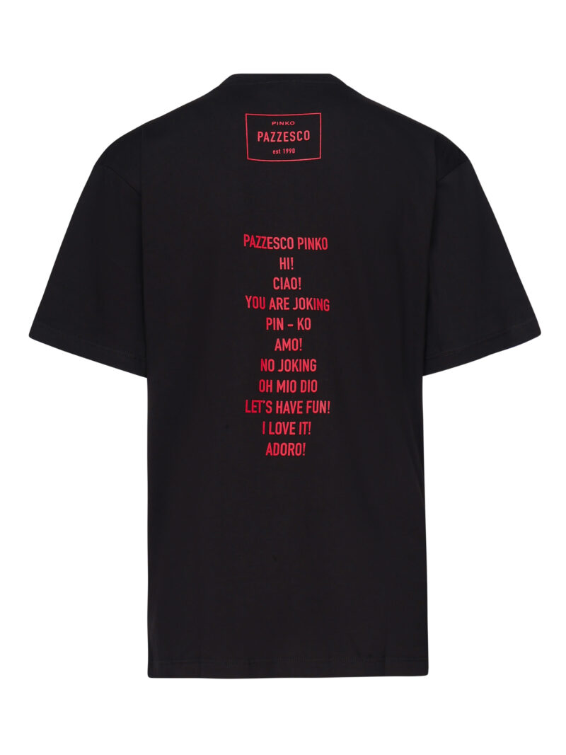 PINKO - T-SHIRT IN COTONE