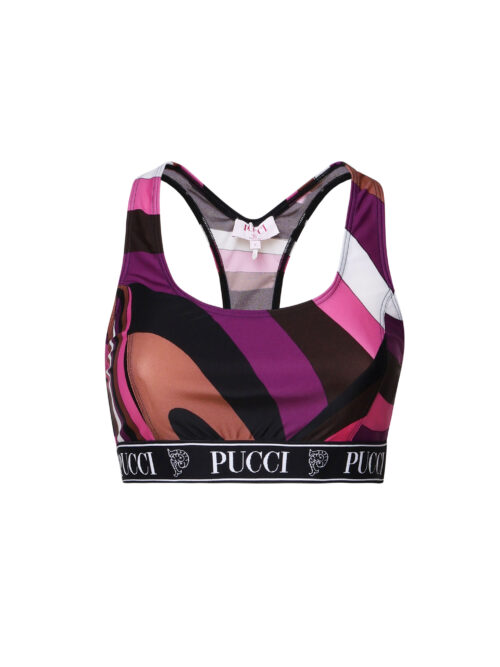 PUCCI - IRIDE SPORTY CROP TOP