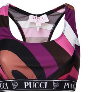 PUCCI - IRIDE SPORTY CROP TOP
