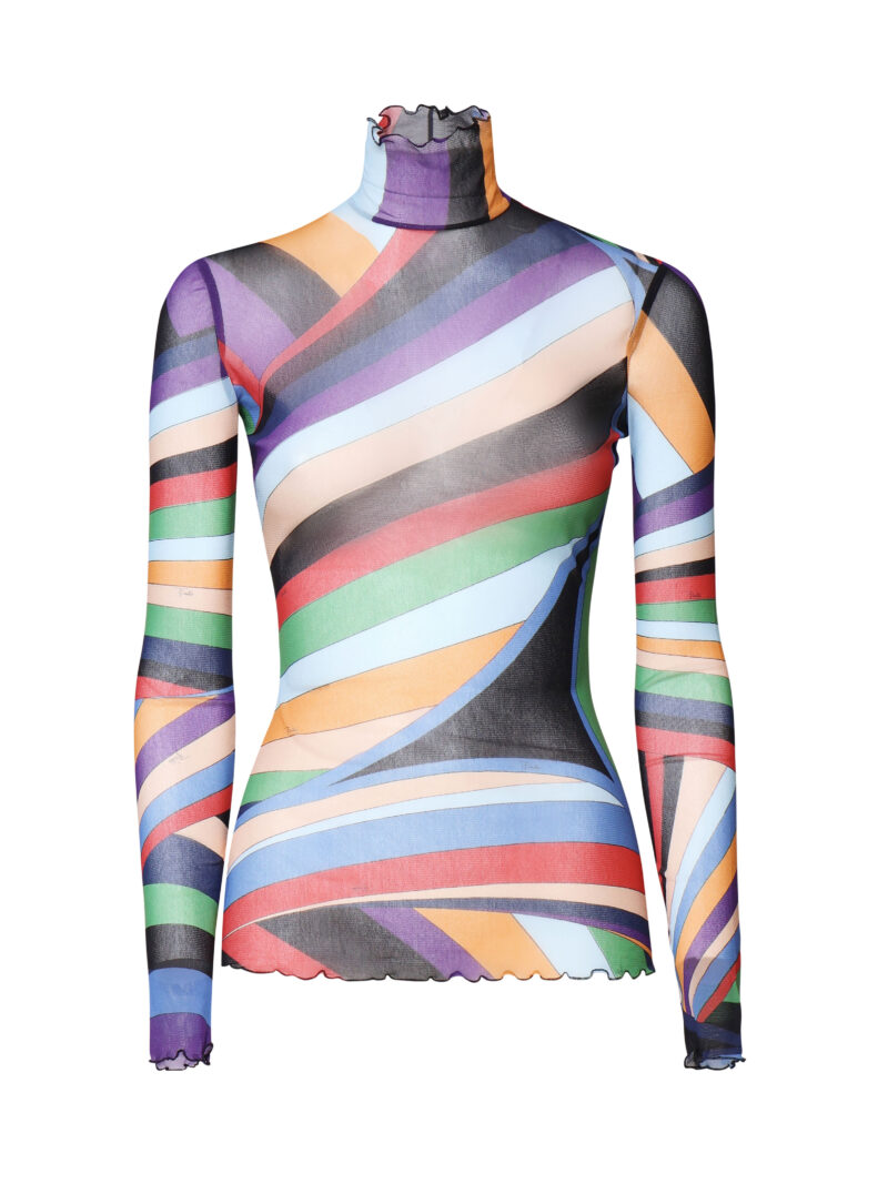 PUCCI - MAGLIA IN NYLON IRIDE