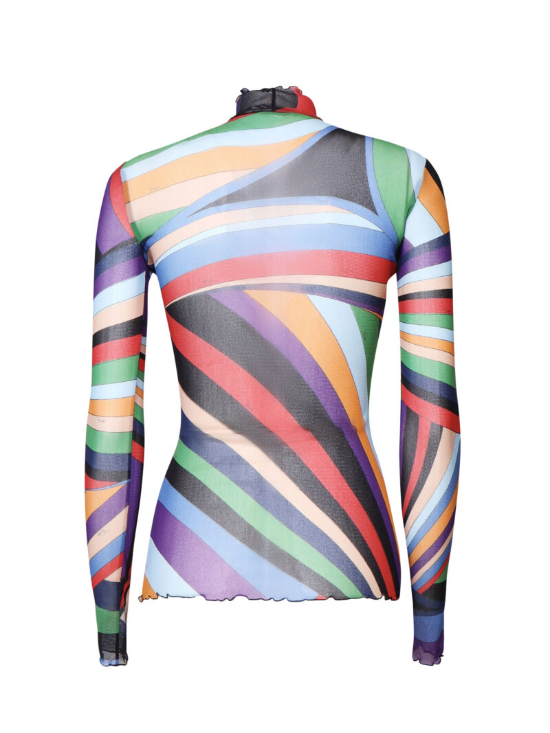 PUCCI - MAGLIA IN NYLON IRIDE