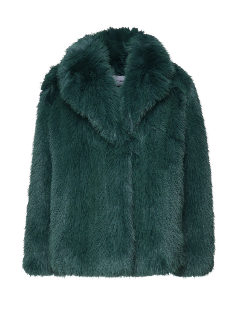 STAND STUDIO - CAPPOTTO CORTO IN ECOPELLICCIA