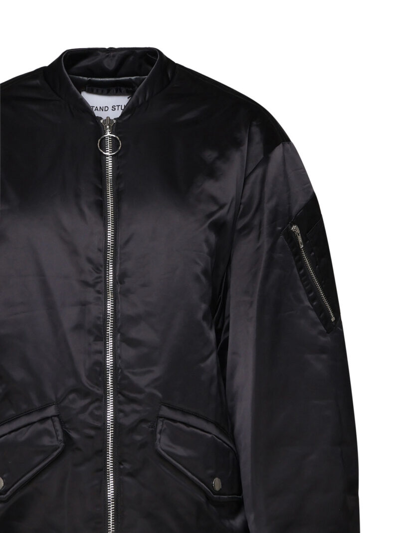STAND STUDIO - PRIM BOMBER IN TESSUTO LUCIDO