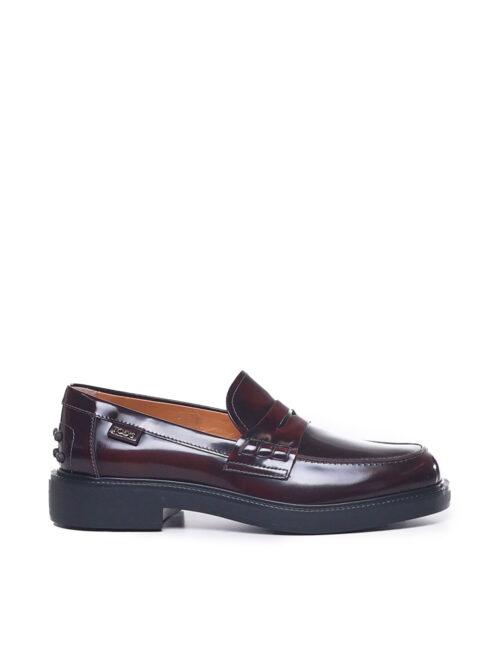 TOD'S - MOCASSINO IN PELLE LUCIDA