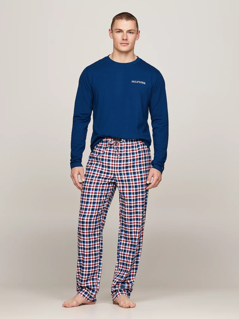 TOMMY HILFIGER - Completo pigiama Hilfiger Monotype