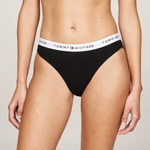 TOMMY HILFIGER - 3 pack slip in cotone con elastico iconico