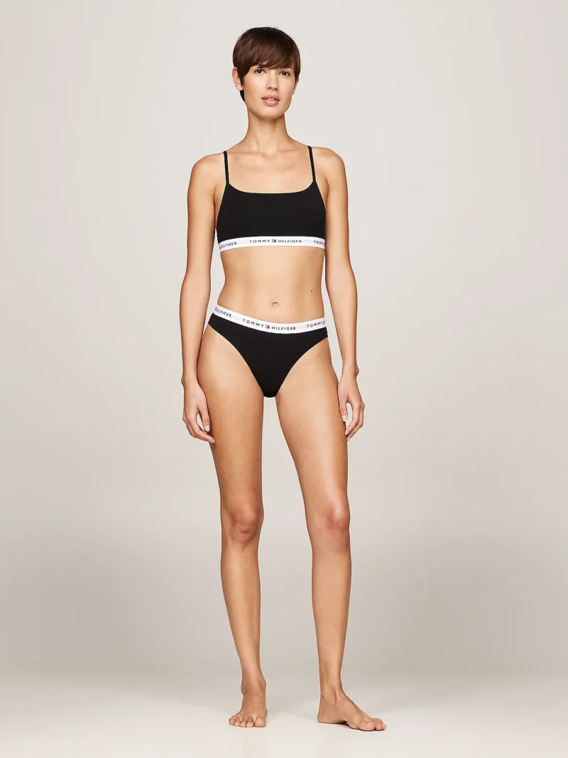TOMMY HILFIGER - 3 pack slip in cotone con elastico iconico