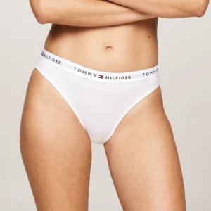 TOMMY HILFIGER - 3 pack slip in cotone con elastico iconico