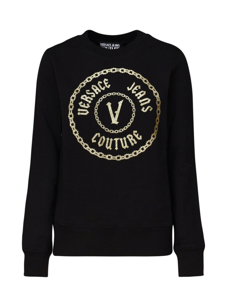 VERSACE JEANS COUTURE - FELPA IN COTONE