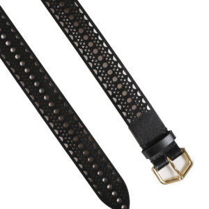 ALAIA - CINTURA NEO VIENNE IN PELLE