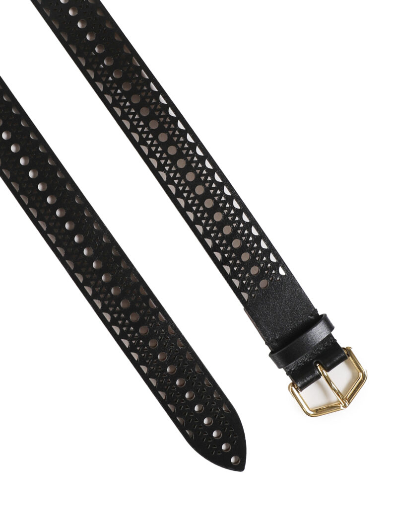 ALAIA - CINTURA NEO VIENNE IN PELLE