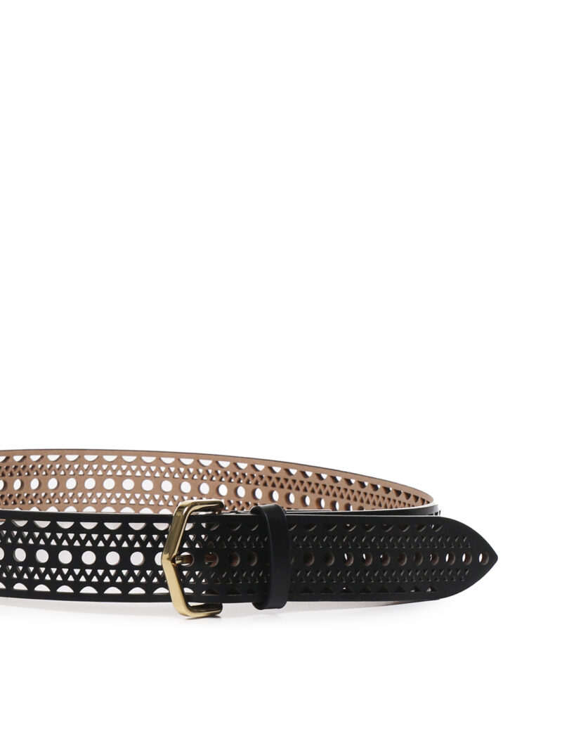 ALAIA - CINTURA NEO VIENNE IN PELLE