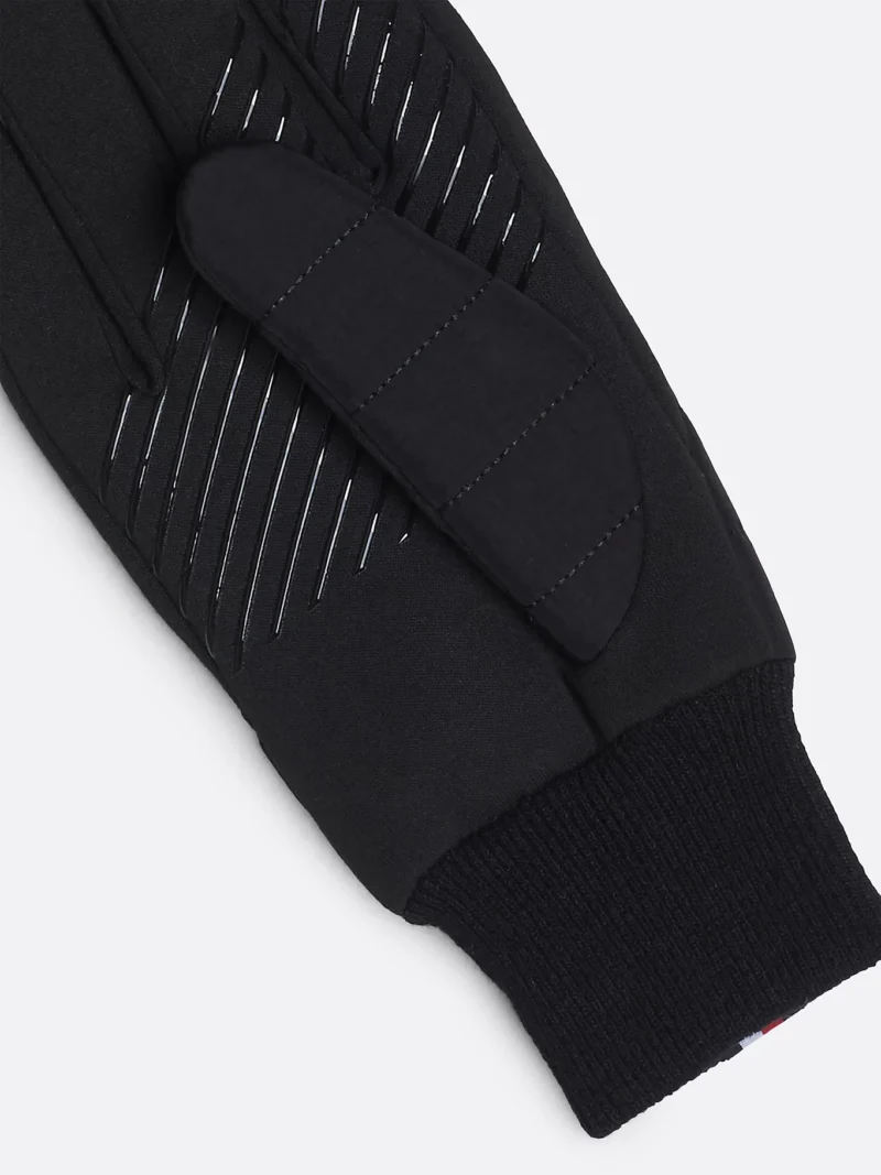 TOMMY HILFIGER - Guanti con motivo trapuntato e logo
