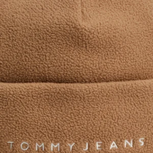 TOMMY HILFIGER - Berretto in pile con logo ricamato
