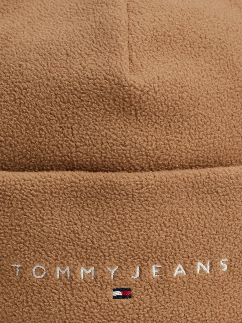 TOMMY HILFIGER - Berretto in pile con logo ricamato
