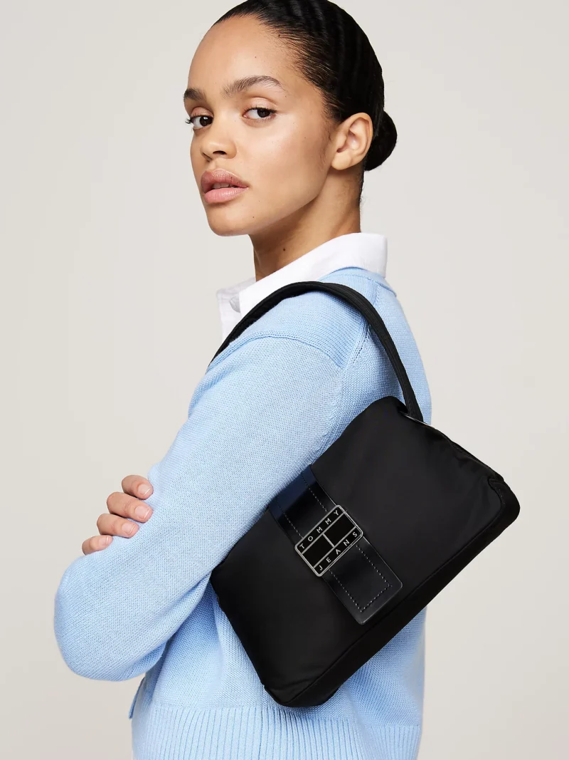 TOMMY HILFIGER - Borsa con logo