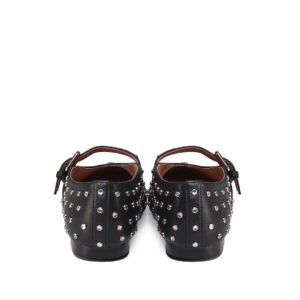 BIBI LOU - BALLERINE IN PELLE CON BORCHIE