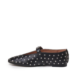 BIBI LOU - BALLERINE IN PELLE CON BORCHIE