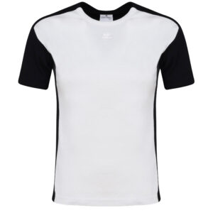 COURREGES - CONTRAST FRAME T-SHIRT IN COTTON