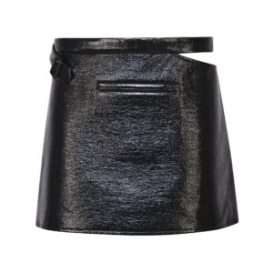 COURREGES - MINI GONNA GLOSSY