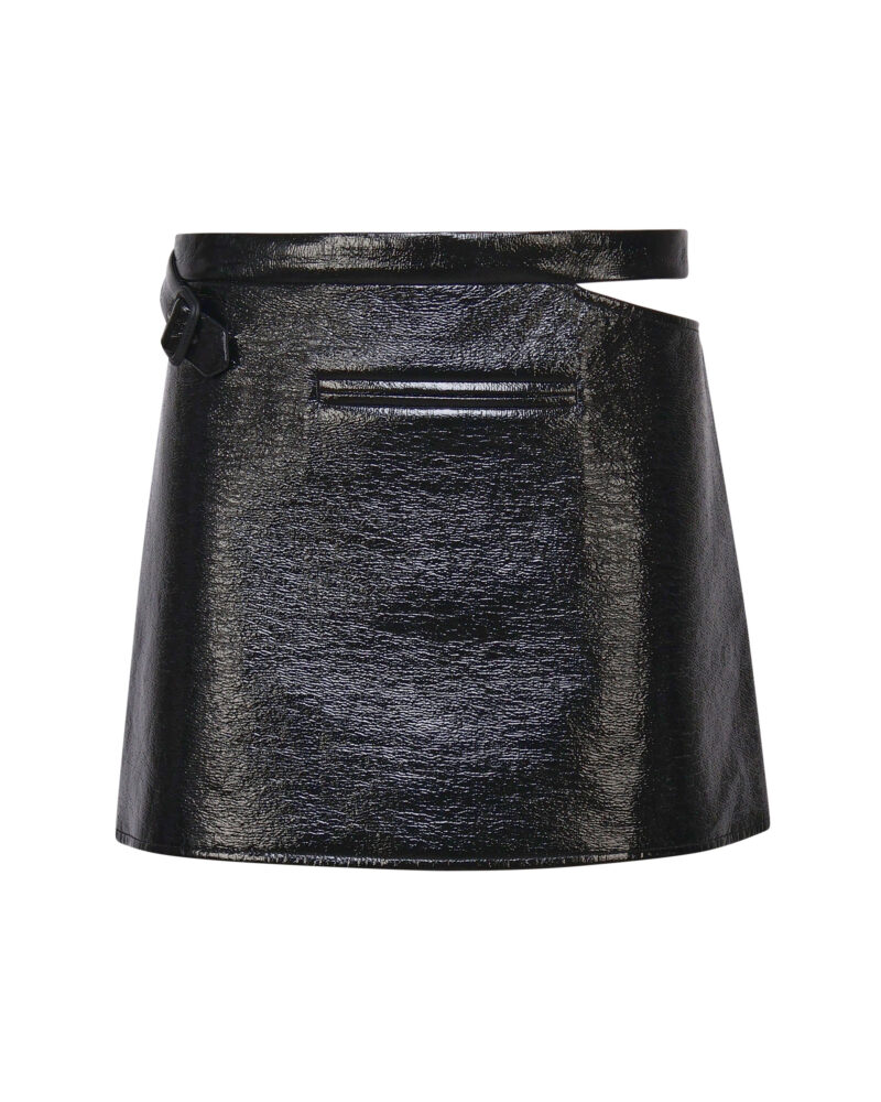 COURREGES - MINI GONNA GLOSSY