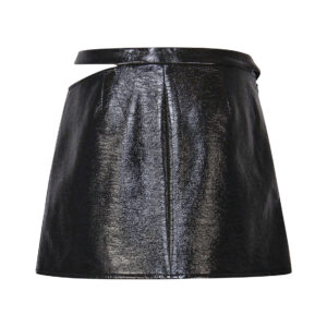 COURREGES - MINI GONNA GLOSSY