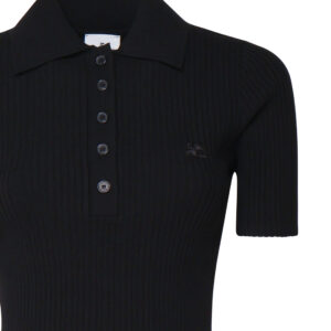 COURREGES POLO A COSTINE3 COURREGES - POLO A COSTINE
